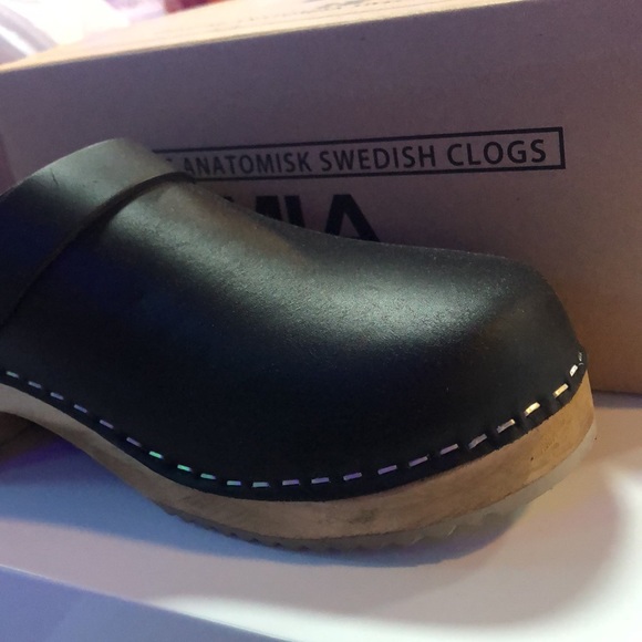 MIA CLOGS Alma size 39 EU/ 7 US in black - Picture 4 of 7